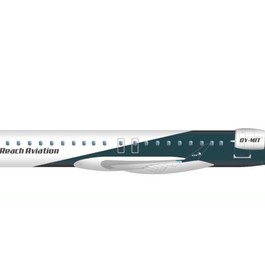 So soll die neue Bombardier CRJ 900 daherkommen: Global Reach Avation baut mit dem Jet aus.