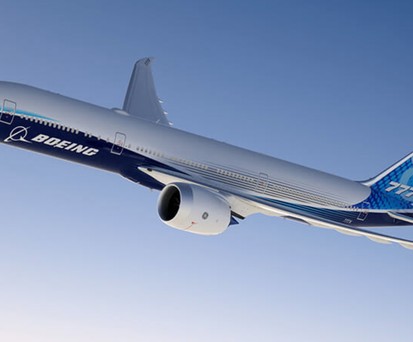 Boeing 777-8: So soll die kleinere 777X-Variante aussehen.