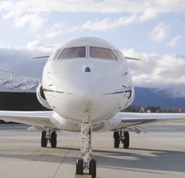 Bombardier Global 6000 von Swiss Private Jet: Landete plötzlich in Russland.