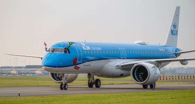 Embraer E195-E2: KLM ist die größte Betreiberin der brasilianischen Regionaljets in Europa.