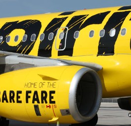 Airbus A319 von Spirit: Die Nachfrage nach Kuba-Flügen entspricht nicht den Erwartungen.