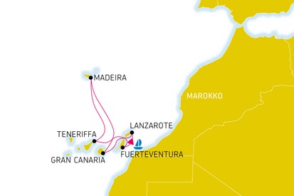AIDAnova-Kreuzfahrt ab Winter mit Sondereinstieg auf Fuerteventura
