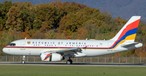 Airbus A319 der Regierung von Armenien: Zu Gesprächen in Genf.