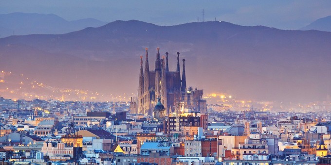 Platz 4: Barcelona mit durchschnittlich 22.200 Google-Suchanfragen pro Monat.