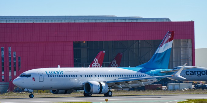 Dann erwartet die Luxair die ersten eigenen Boeing 737 Max 8.