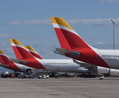 Flugzeuge von Iberia: Die Langstreckenflotte soll bis 2030 um mindesten 14 Flugzeuge wachsen.