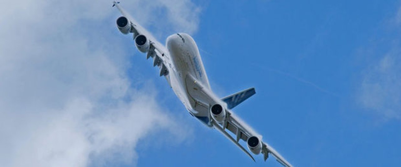 Airbus A380: Laut Airbus sind die Risse nicht gefährlich.
