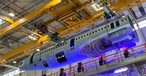 Ein Airbus A321 XLR? Nein. Bei der Eröffnung der XLR-Ausrüstungshalle ...