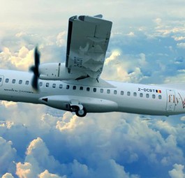 Turboprop-Maschine von Fly Valan: Bald auch in der Schweiz zu sehen?