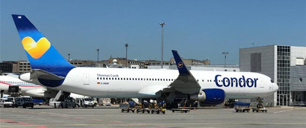 Boeing 767 von Condor: Künftig noch öfter in Frankfurt zu sehen.