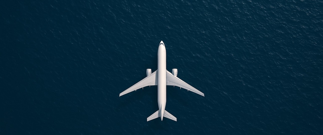 Flugzeug über dem Meer: Der Nordatlantikmarkt schwächelt.