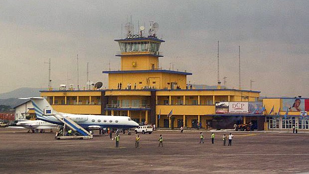 Flughafen N'djili in Kinshasa: Scharfe Kritik an der Infrastruktur.