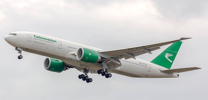 Turkmenistan Airlines unterzeichnete eine Absichtserklärung zum Kauf einer Boeing 777-200 LR.