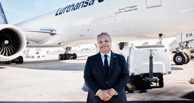 ashwin bhat ceo lufthansa cargo