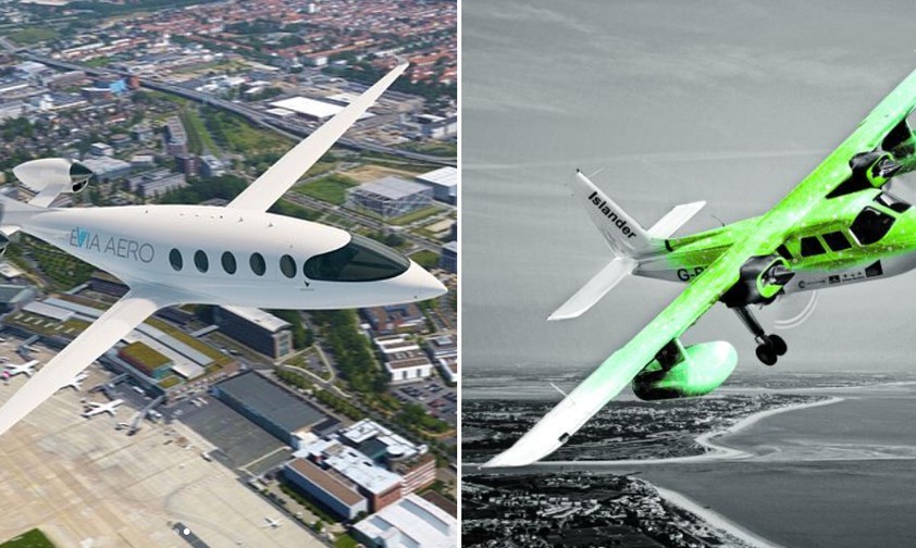 Eviation Alice und umgebauter Britten-Norman Islander: Evia Aero will beide.
