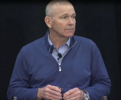 David Calhoun: Zwei von vier Augen im geplanten Gespräch.