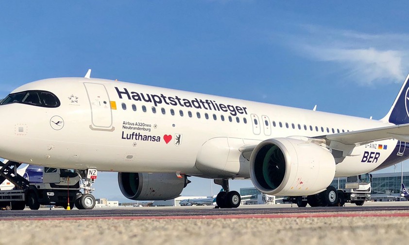 Die D-AINZ wird zum Hauptstadtflieger
