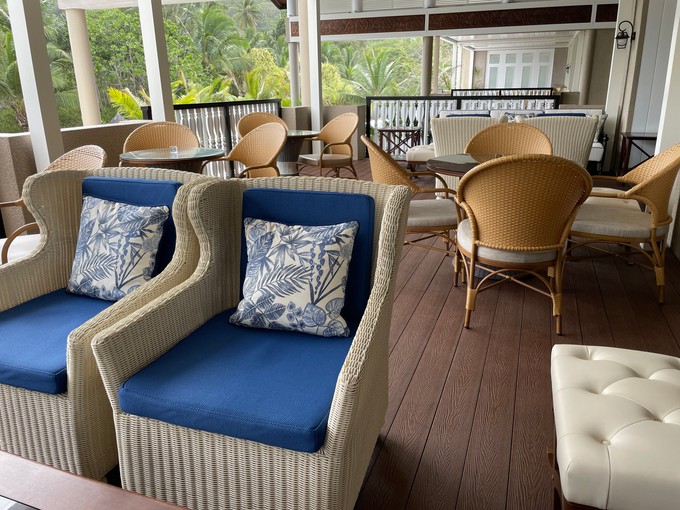 Lobby vom Kempinski Resort Seychelles