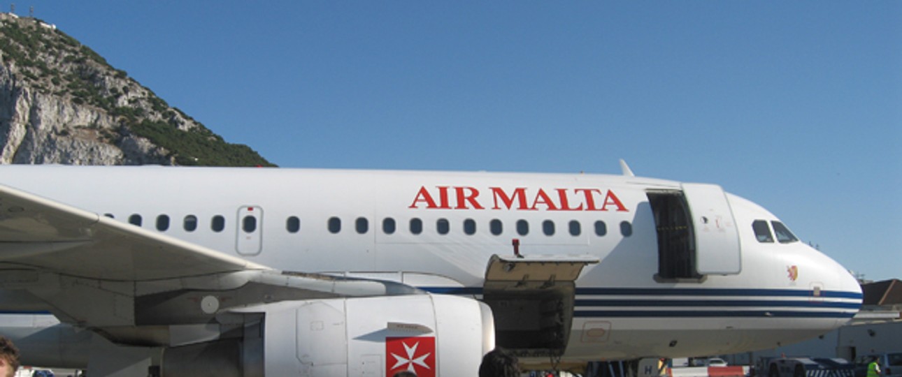 Air-Malta-Maschine: Passagiere steigen immer öfters auf die Konkurrenz um.