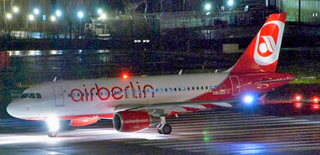 Airbus A319 von Air-Berlin-Tochter Belair: Sie fliegt klassische Ferienziele an.