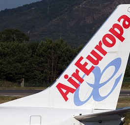 Flieger von Air Europa: Die Passagiere hatten Angst.