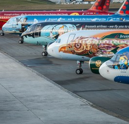 Flieger von Brussels Airlines: Der Staat arbeitet an Rettungs-Szenarien.