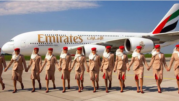 Platz 5: Emirates - 20 Milliarden Dollar. Dubais Nationalairline bestellte 50 Airbus A380.