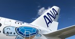 Airbus A380 von ANA: Charterflieger der besonderen Art.