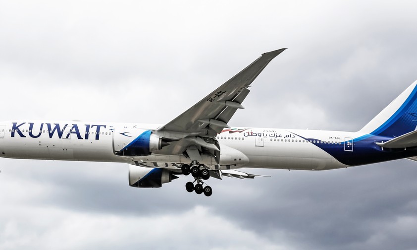 Boeing 777-300 ER: Mit Jets dieses Typs fliegt Kuwait Airways nach Dhaka.