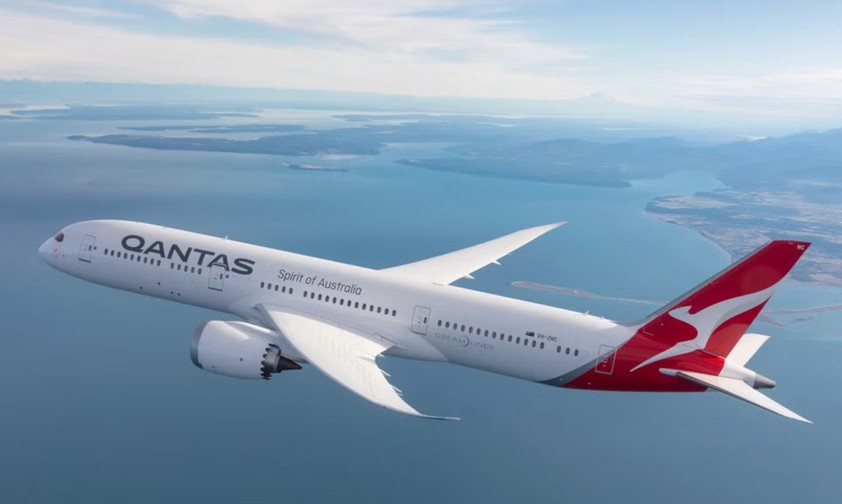 Boeing 787 von Qantas: Auf einer Ultra-Langstrecke gab es Probleme. 