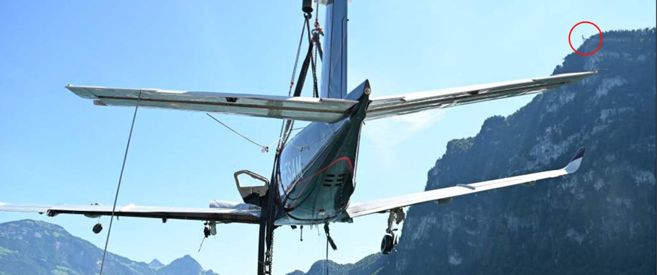 Daher TBM bei der Bergung: Die Sust hat jetzt den Schlußbericht vorgelegt.