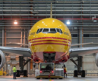 Boeing 777 F von Beteiligung Aerologic: DHL Express bekommt mehr Flugzeuge.