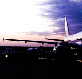 A320 von LAN: Unheimliche Begegnung der anderen Art.