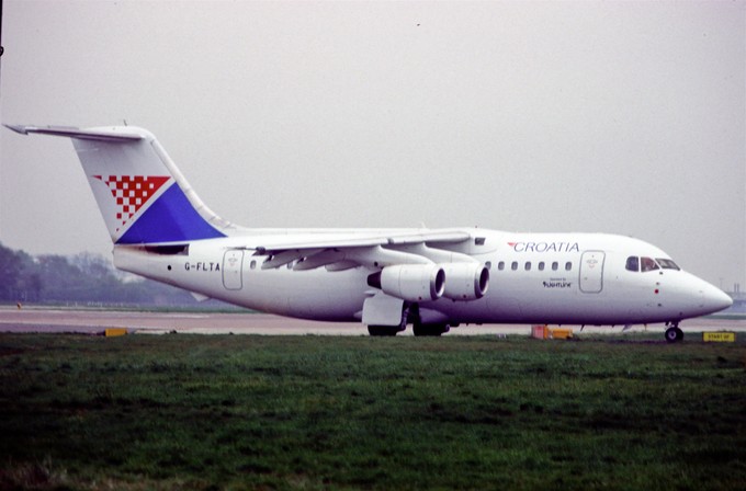 Und so sahen die Flugzeuge Anfang der Nullerjahre aus.