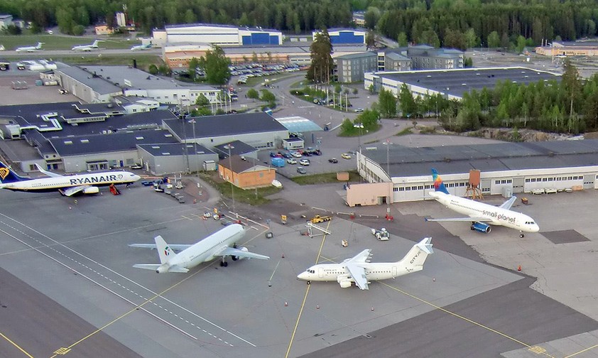 Flughafen Stockholm Skavsta: Ohne frische Mittel droht das Aus.