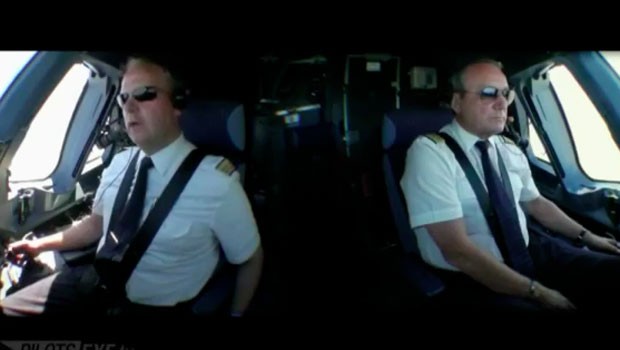 A380-Cockpit: Auch die Unterhaltungen wurden aufgezeichnet.