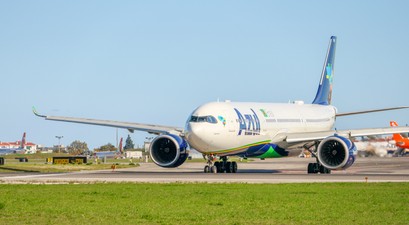 Airbus A330-900 von Azul: In Lissabon steht ein ei. Airbus des Typs seit Mitte April.