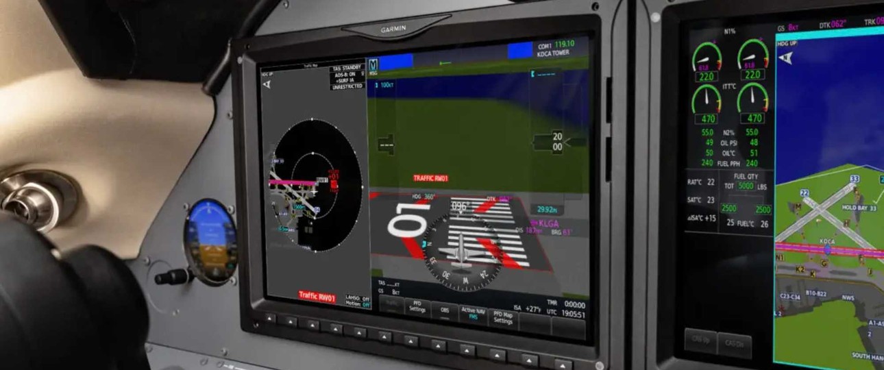 Darstellung von Runway Occupancy Awareness: Mit dem neuen System sollen Bodenkollisionen vermieden werden.