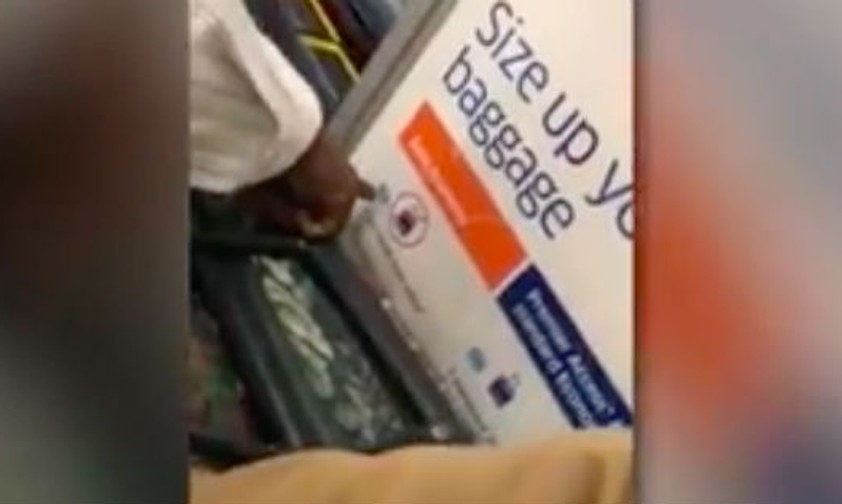 Streit um Tasche, die nicht zu groß ist