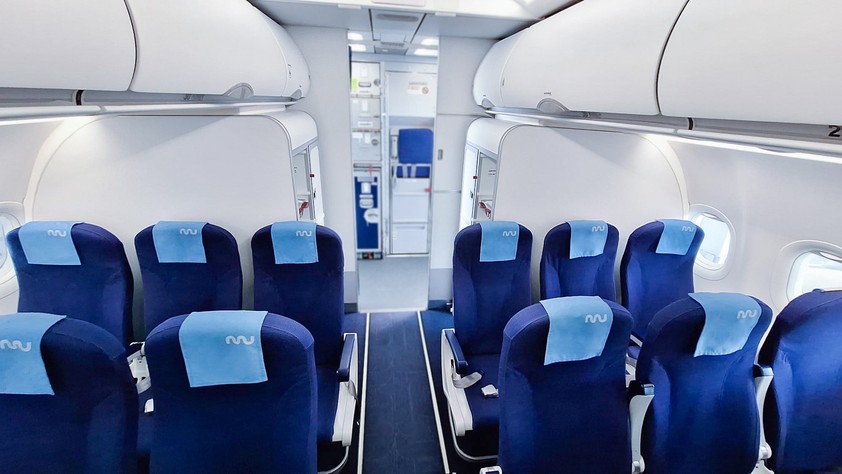 Das neue Modul schafft mehr Platz: EInbau in einem Flieger von Marabu.