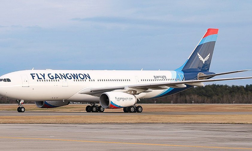 Airbus A330 von Fly Gangwon: Hebt nicht mehr ab.