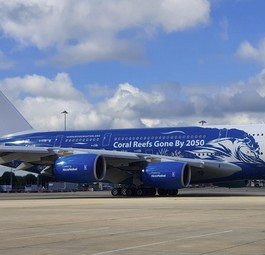 Airbus A380 in London Stansted: Der Superjumbo der portugiesischen Charterfirma Hi Fly ...