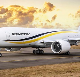 Die erste Boeing 777 von MSC Air Cargo trägt das Kennzeichen N707GT und wird von Atlas Air betrieben.
