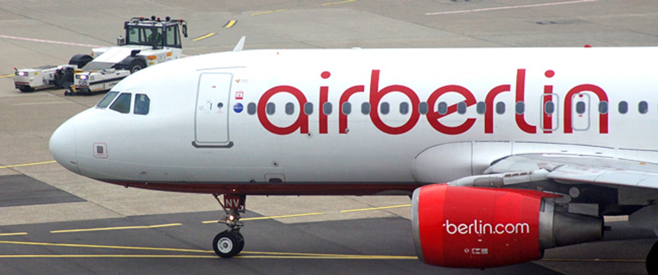Maschine von Air Berlin: Nur noch 75 Flugzeuge in der Flotte.