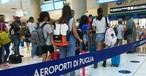 Absperrband am Flughafen Bari: In Apulien soll eine neue Airline an den start gehen.