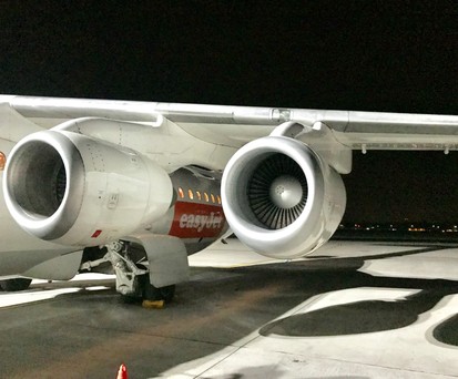 BAE 146 von WDL Aviation unterwegs für Easyjet: Bald ein Bild der Vergangenheit.