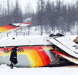 Schon wieder Flugzeug in Russland abgestürzt