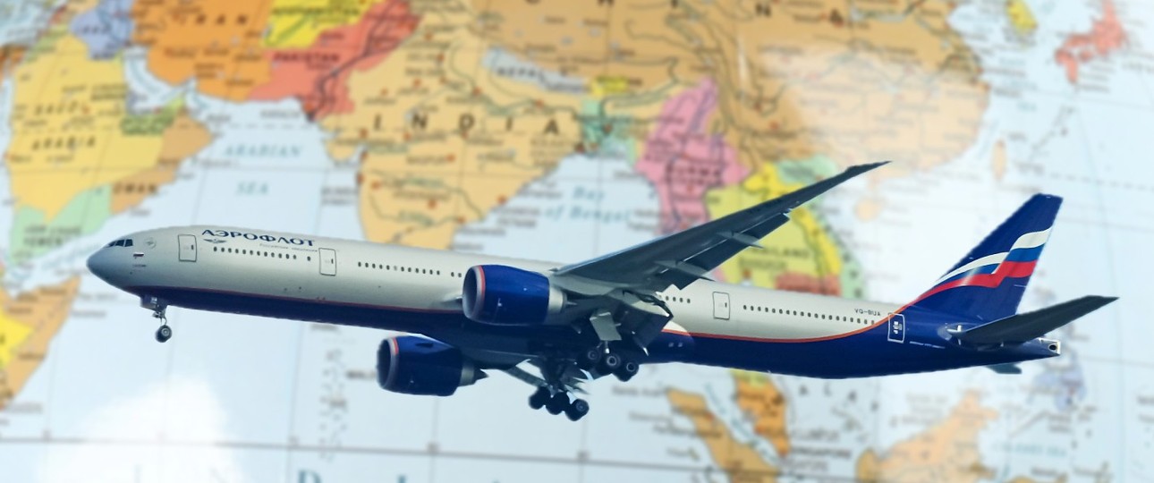 Langstreckenjet von Aeroflot: Weniger Ziel rund um den Globus.
