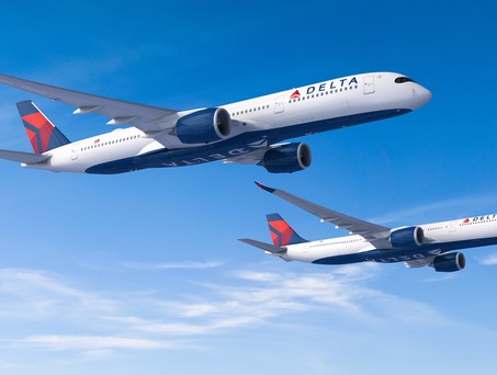 Airbus A350 und Airbus A330 in Delta-Farben: Die Airline will mehr.
