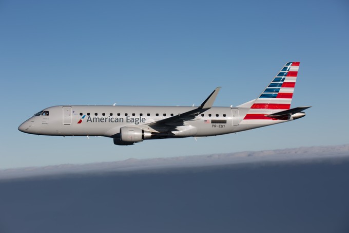 American Airlines bestellt sieben Embraer E175 für die Regionaltochter Envoy Air.